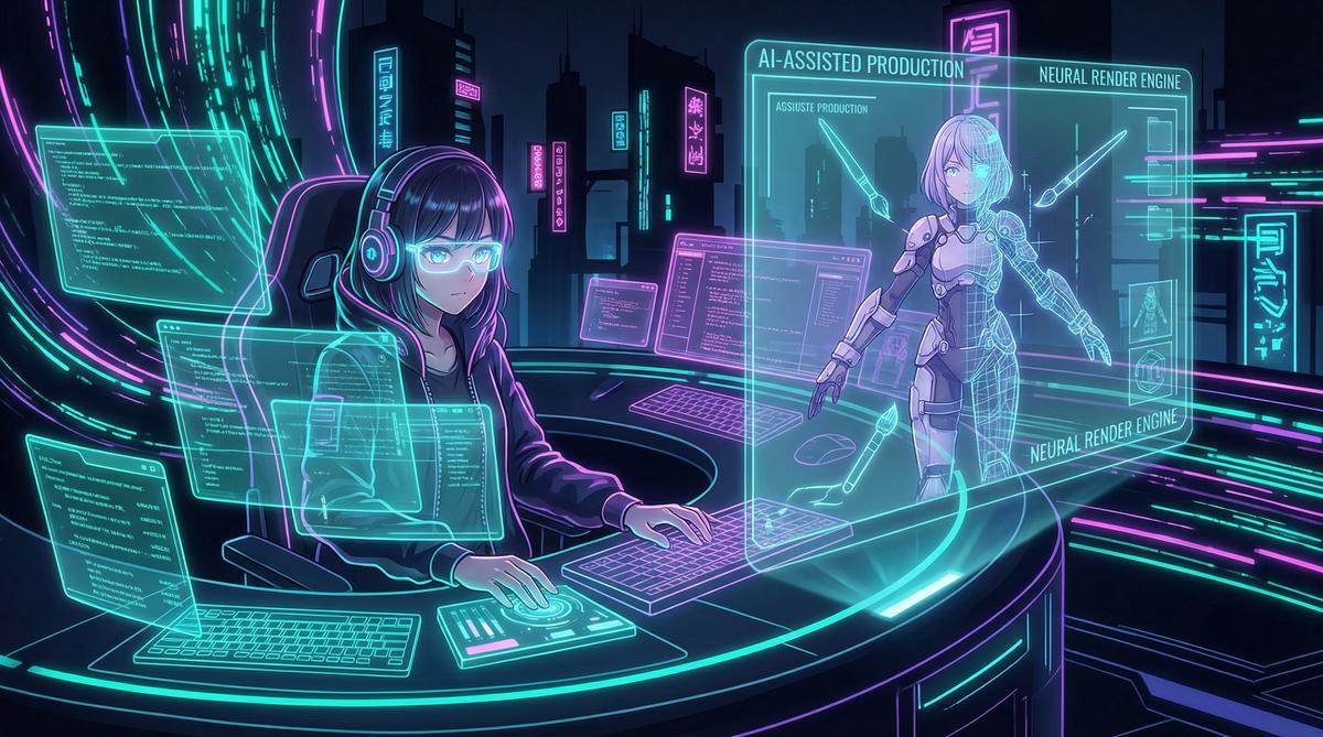 国产 AI动漫制作技术