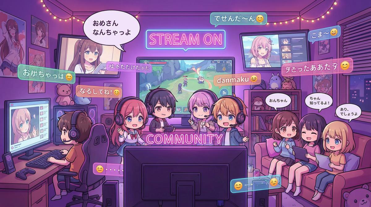 国产社区互动场景