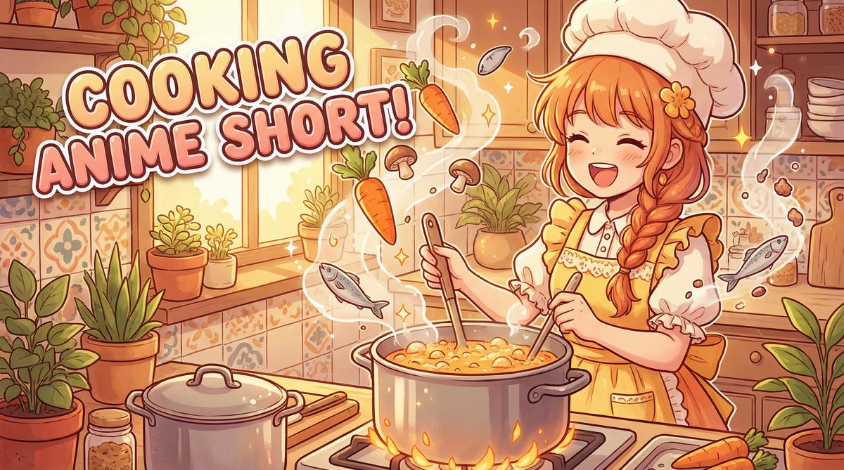 国产原创动漫-美食动漫教程